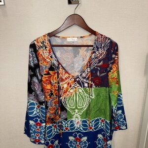 Colorful Bohemian Patchwork Dress